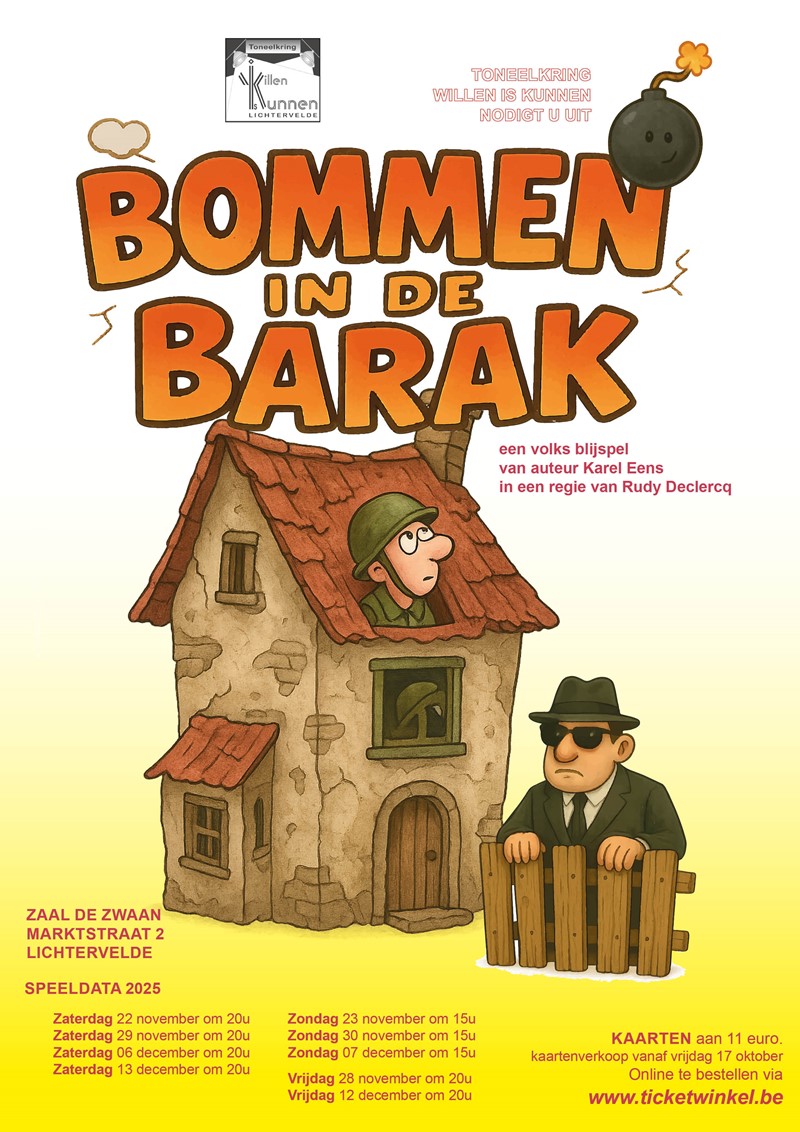 Bommen in de Barak